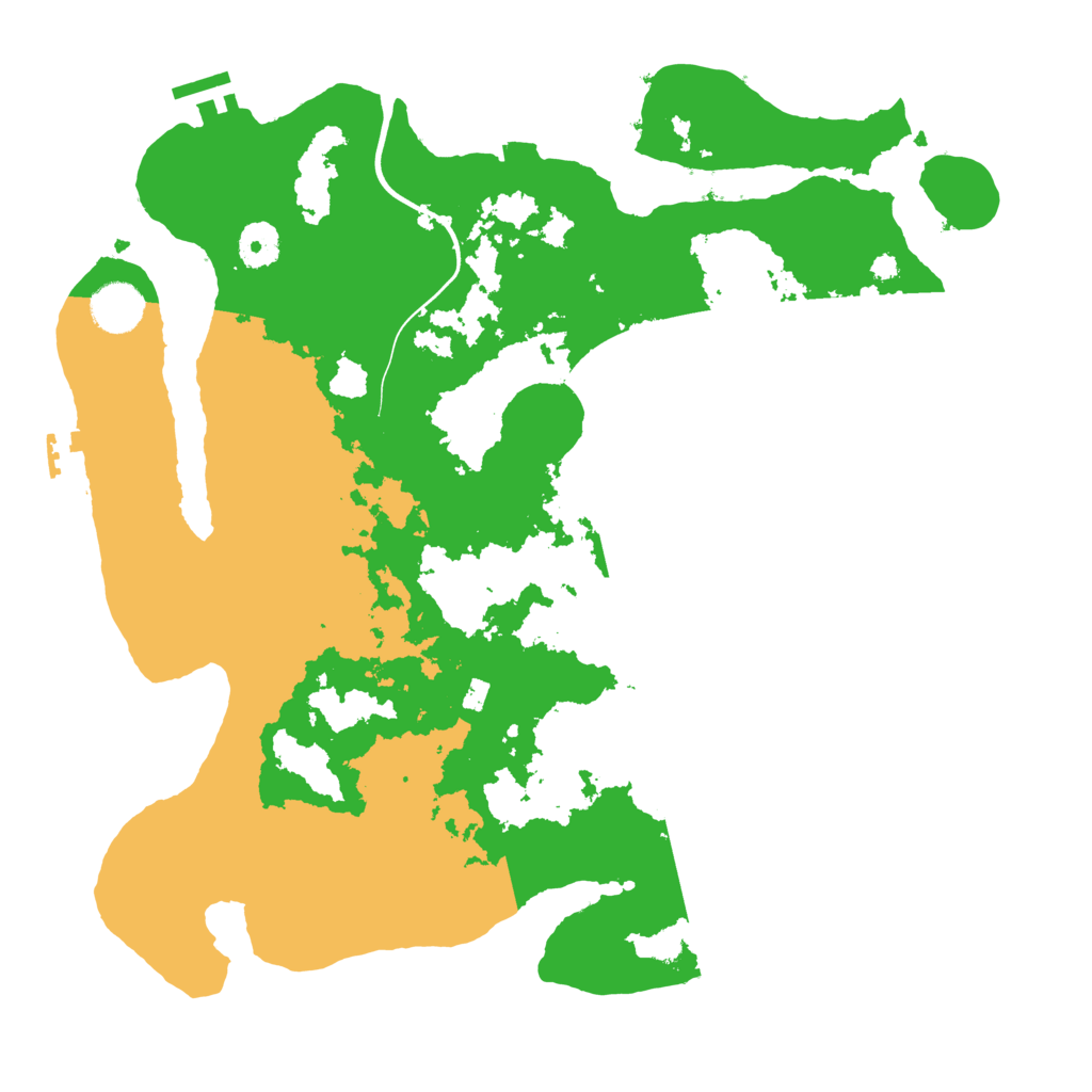 Biome Rust Map: Procedural Map, Size: 3750, Seed: 215113592