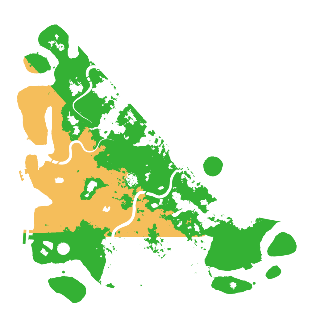Biome Rust Map: Procedural Map, Size: 4500, Seed: 1468820652
