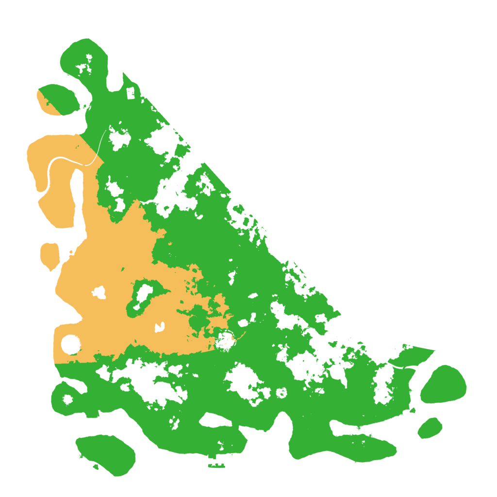 Biome Rust Map: Procedural Map, Size: 4500, Seed: 1468820652