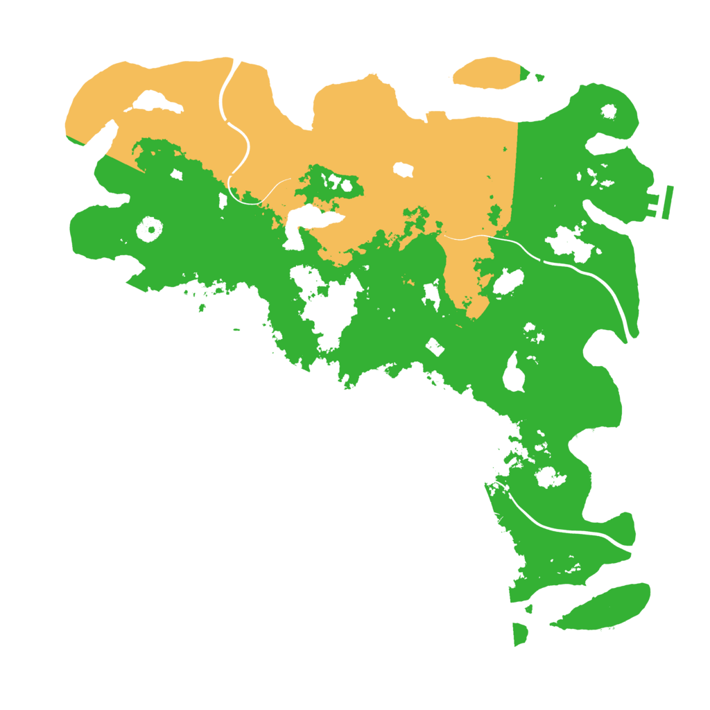 Biome Rust Map: Procedural Map, Size: 4250, Seed: 1269253094