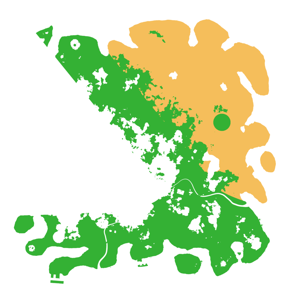 Biome Rust Map: Procedural Map, Size: 4500, Seed: 1113580152