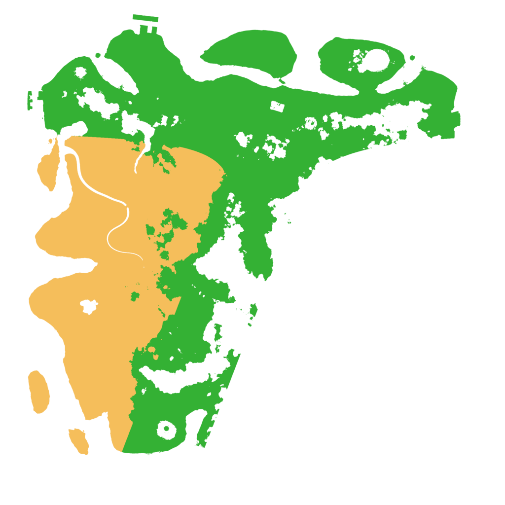 Biome Rust Map: Procedural Map, Size: 4000, Seed: 1472954164