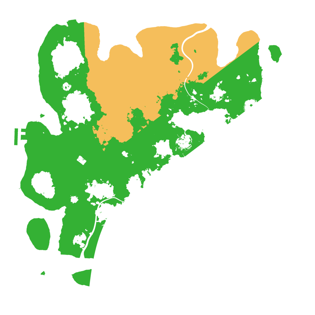 Biome Rust Map: Procedural Map, Size: 3800, Seed: 784729209