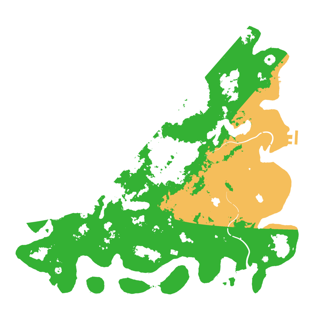 Biome Rust Map: Procedural Map, Size: 4500, Seed: 251647548