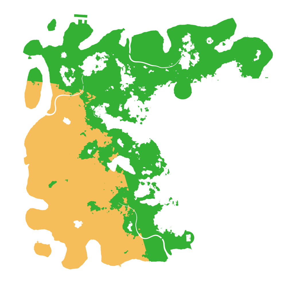 Biome Rust Map: Procedural Map, Size: 4500, Seed: 940478808