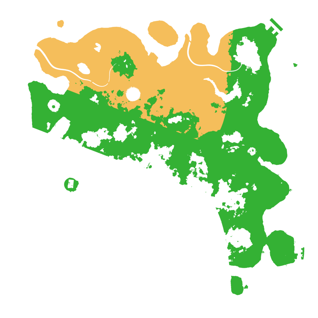 Biome Rust Map: Procedural Map, Size: 4000, Seed: 2135292685