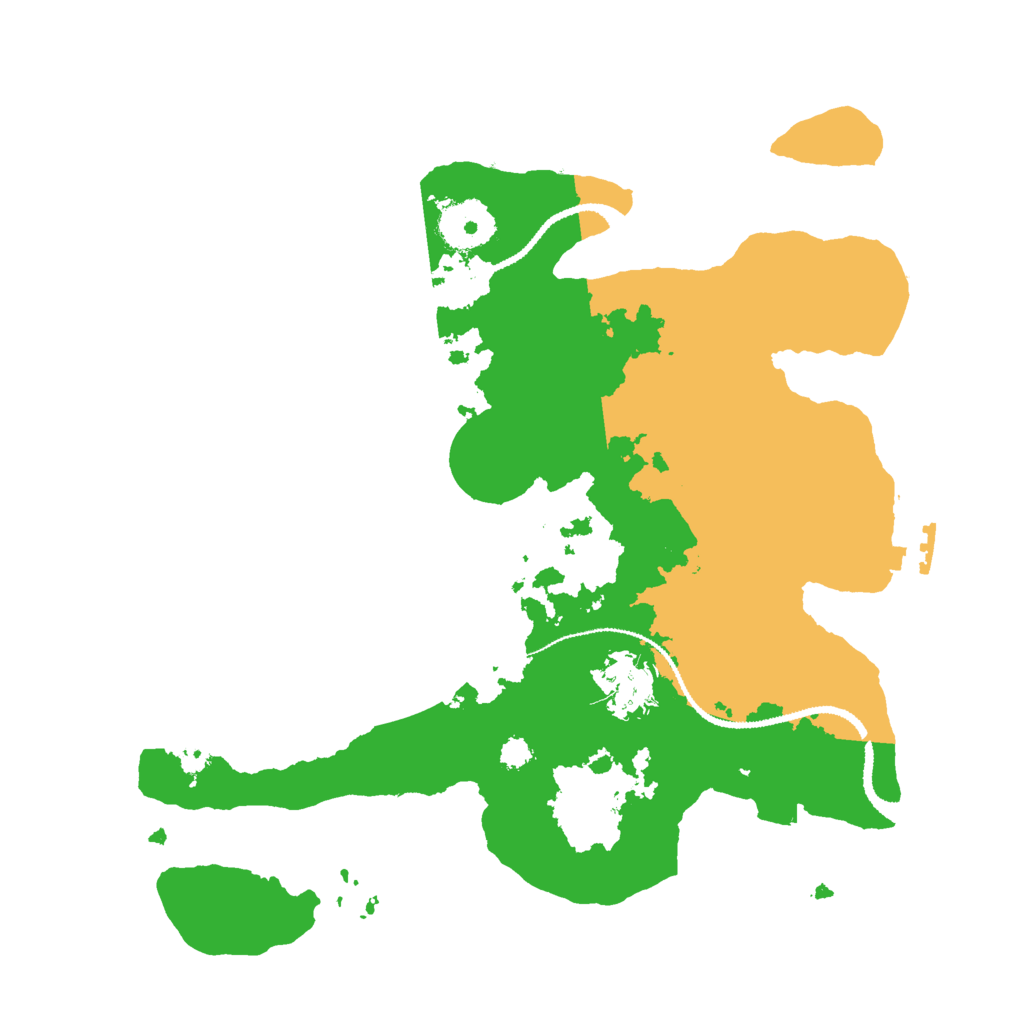 Biome Rust Map: Procedural Map, Size: 3000, Seed: 1963380047