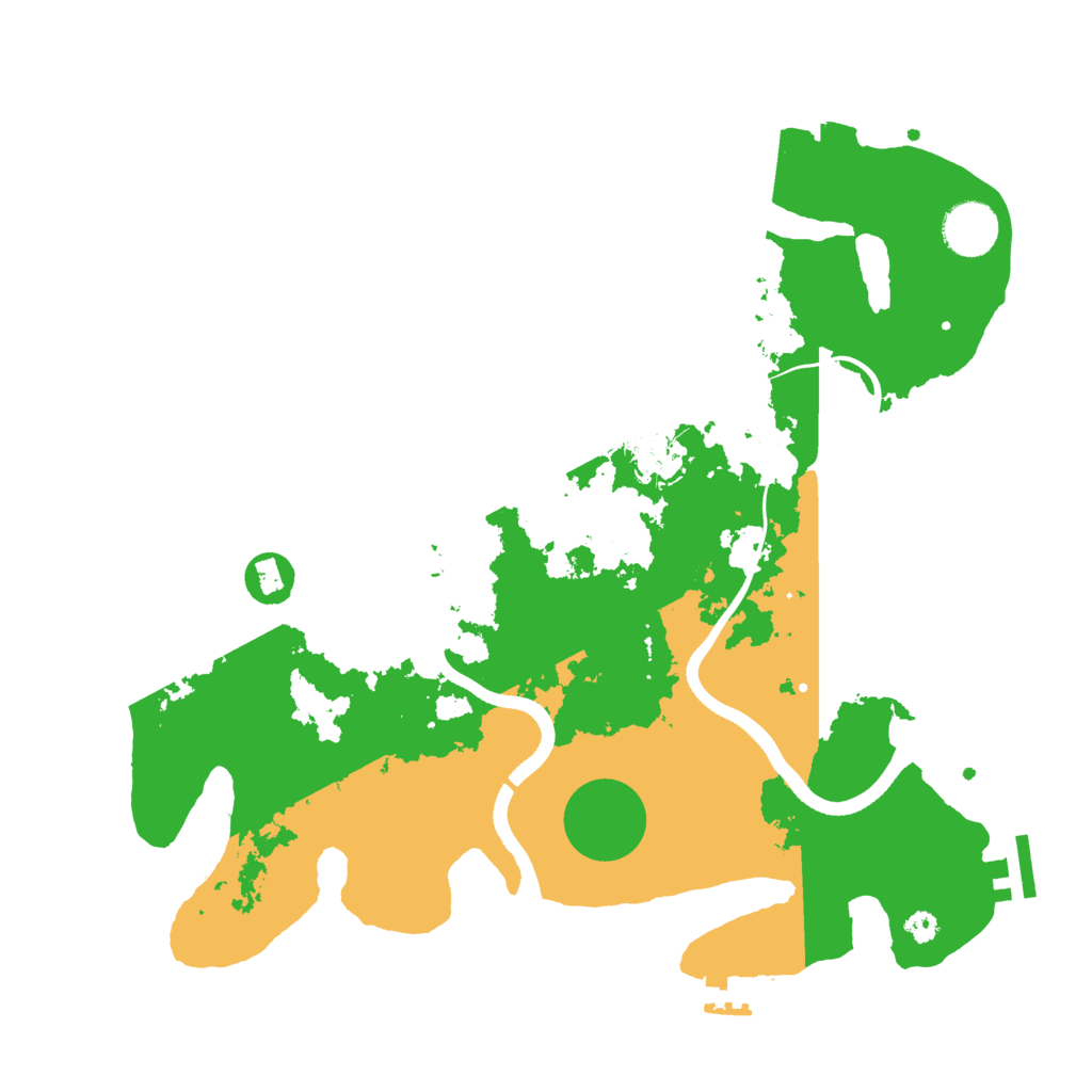 Biome Rust Map: Procedural Map, Size: 3500, Seed: 1950210674