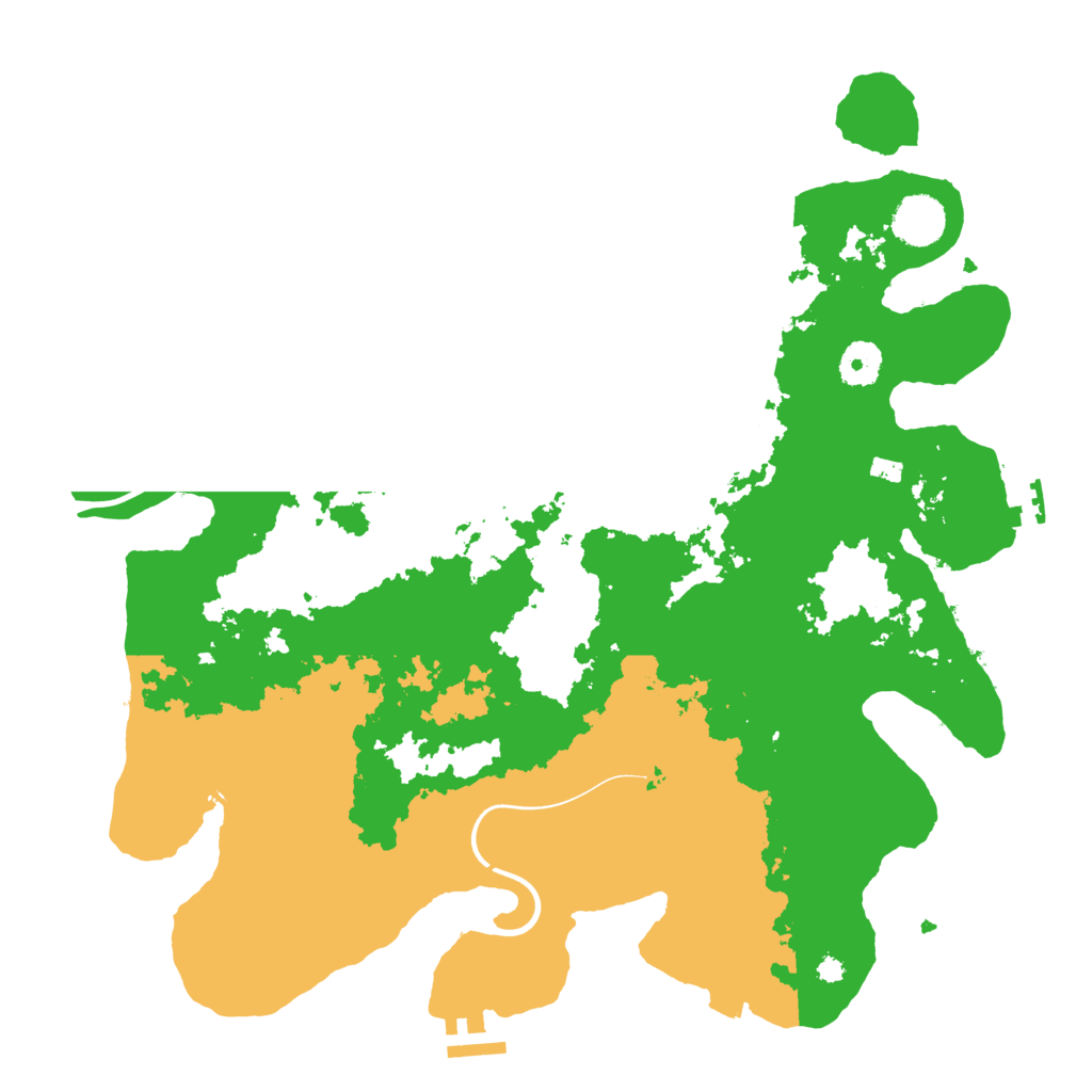 Biome Rust Map: Procedural Map, Size: 3750, Seed: 127396228