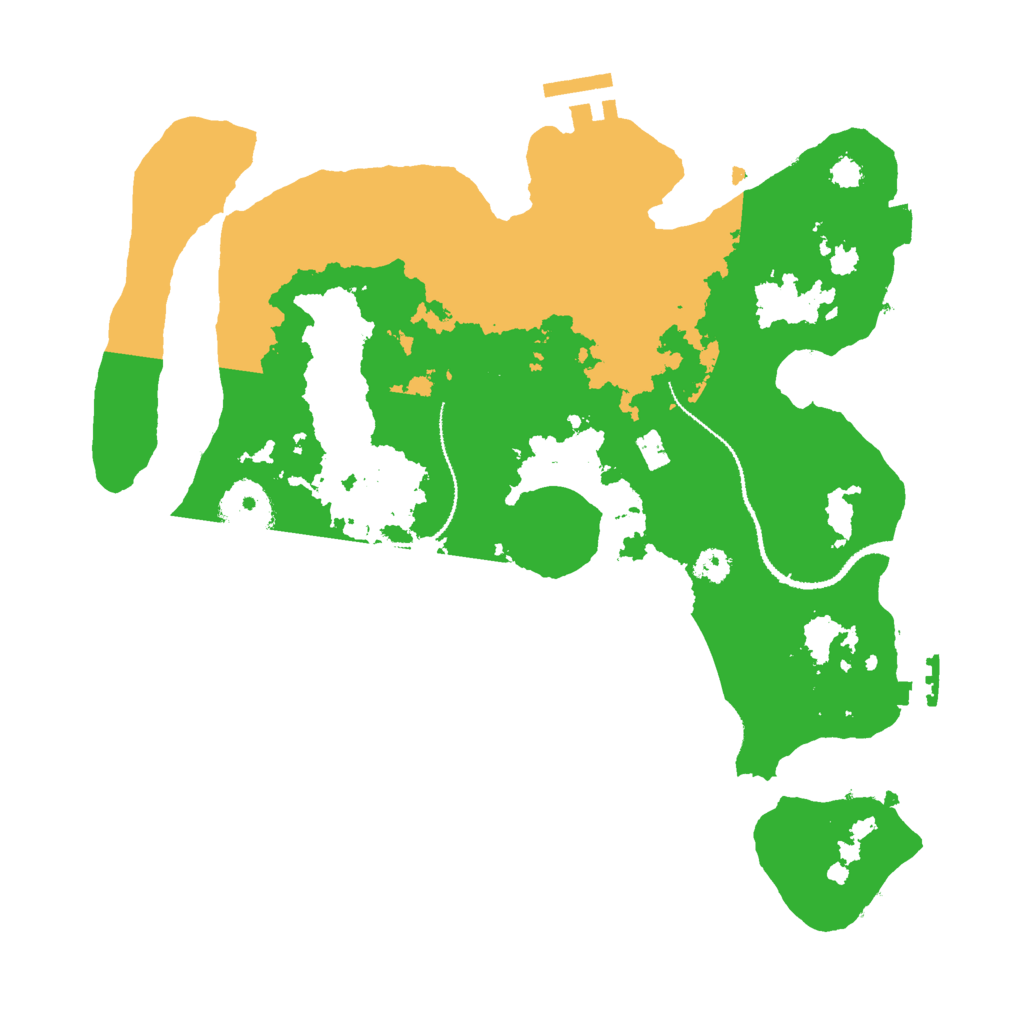 Biome Rust Map: Procedural Map, Size: 3000, Seed: 1856697623