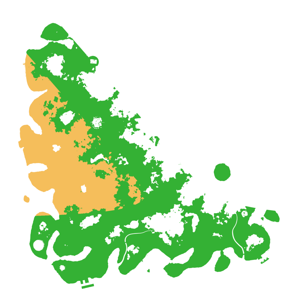 Biome Rust Map: Procedural Map, Size: 4800, Seed: 930161681