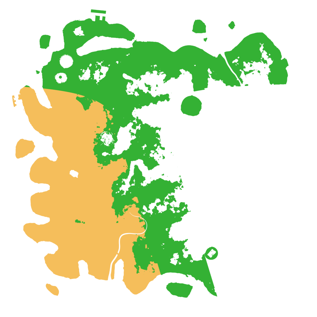 Biome Rust Map: Procedural Map, Size: 4250, Seed: 1289663960