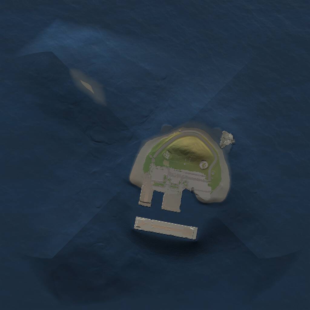 Rust Map: Procedural Map, Size: 1000, Seed: 963775686, 2 Monuments