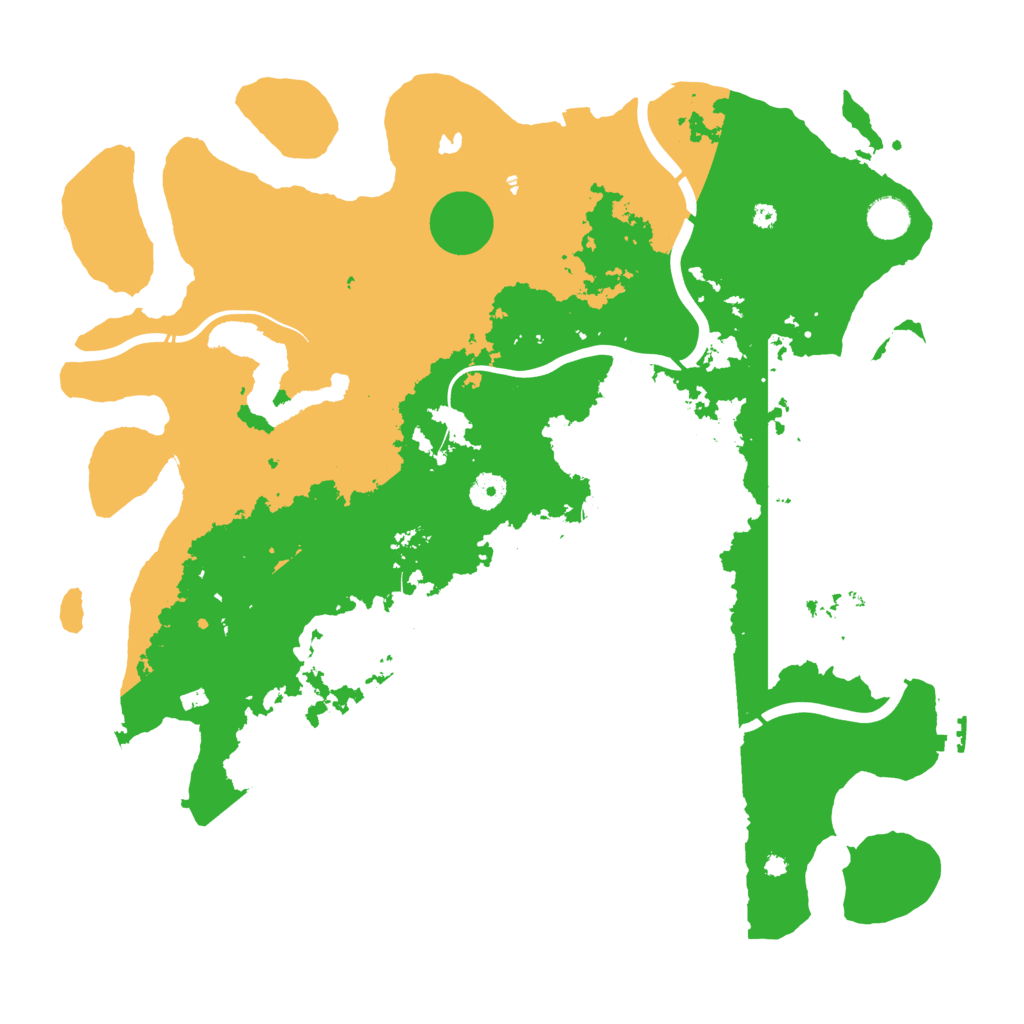 Biome Rust Map: Procedural Map, Size: 4250, Seed: 2035020149