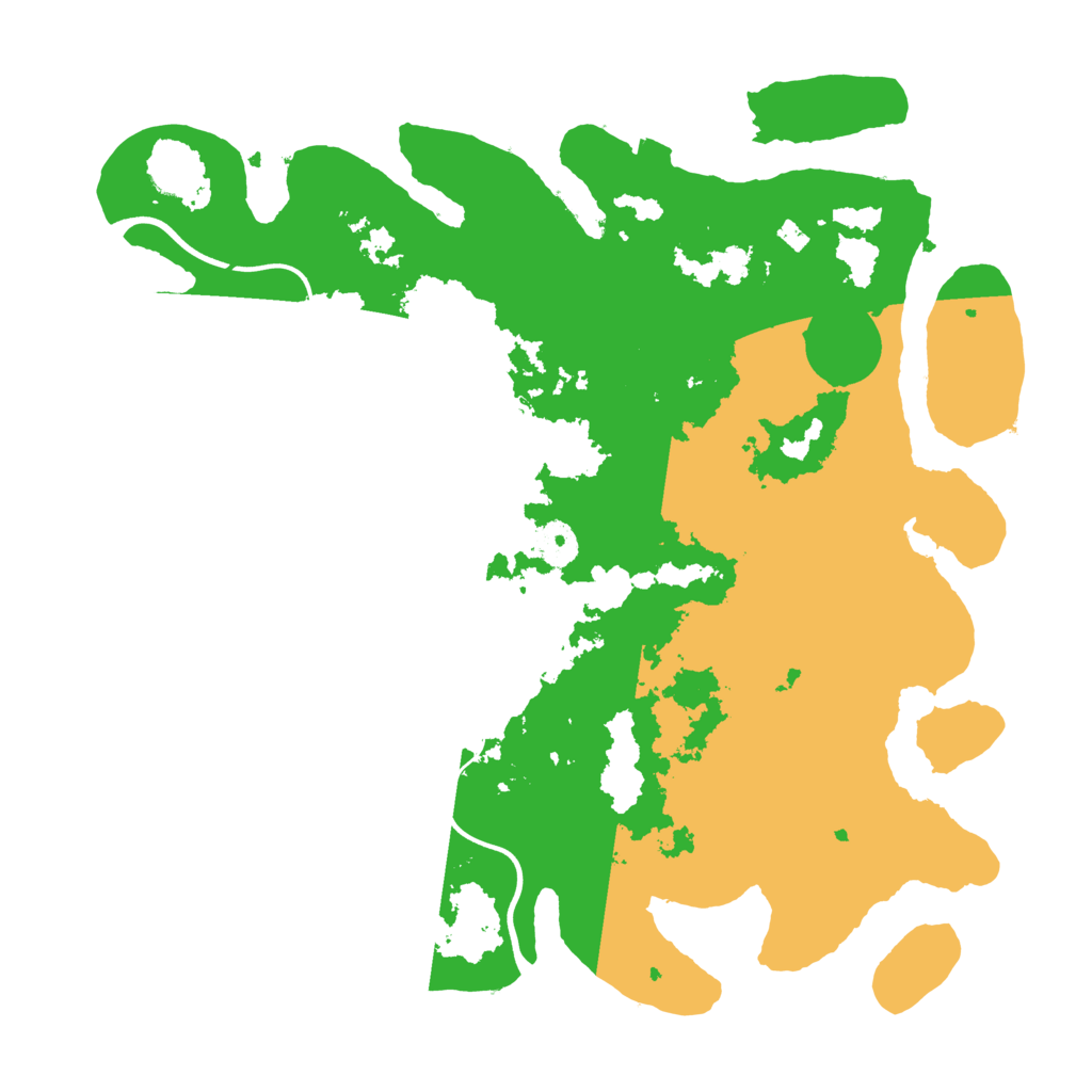 Biome Rust Map: Procedural Map, Size: 3800, Seed: 1305464536