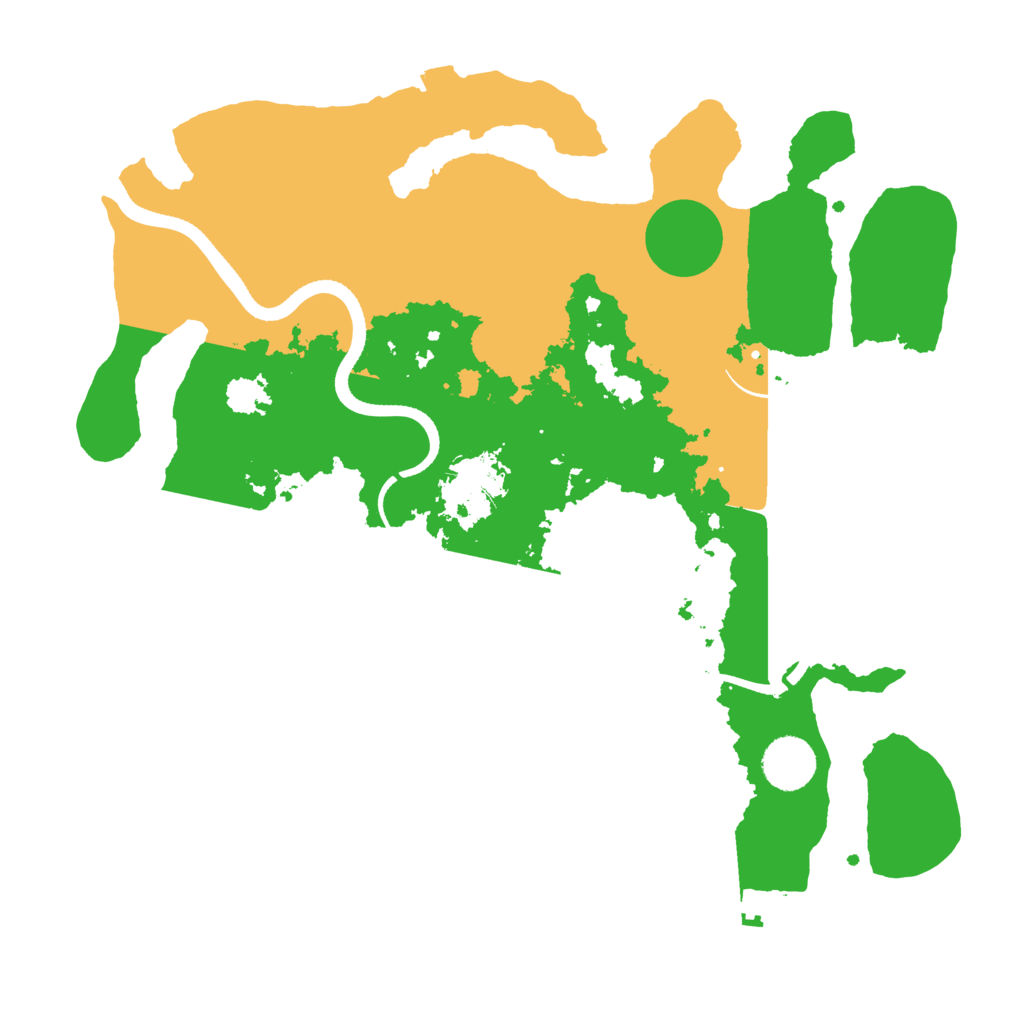 Biome Rust Map: Procedural Map, Size: 3500, Seed: 1083170769