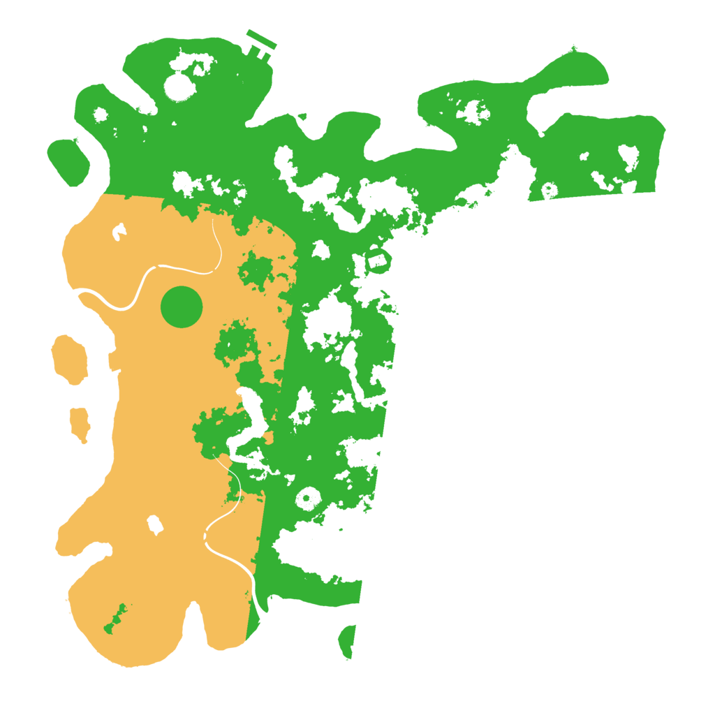 Biome Rust Map: Procedural Map, Size: 4500, Seed: 789855159