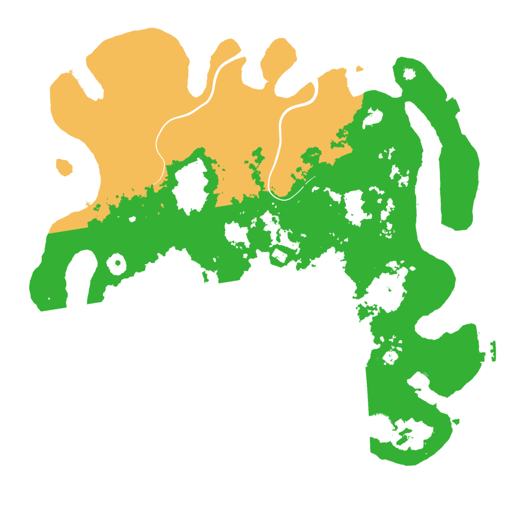 Biome Rust Map: Procedural Map, Size: 3750, Seed: 1304950327