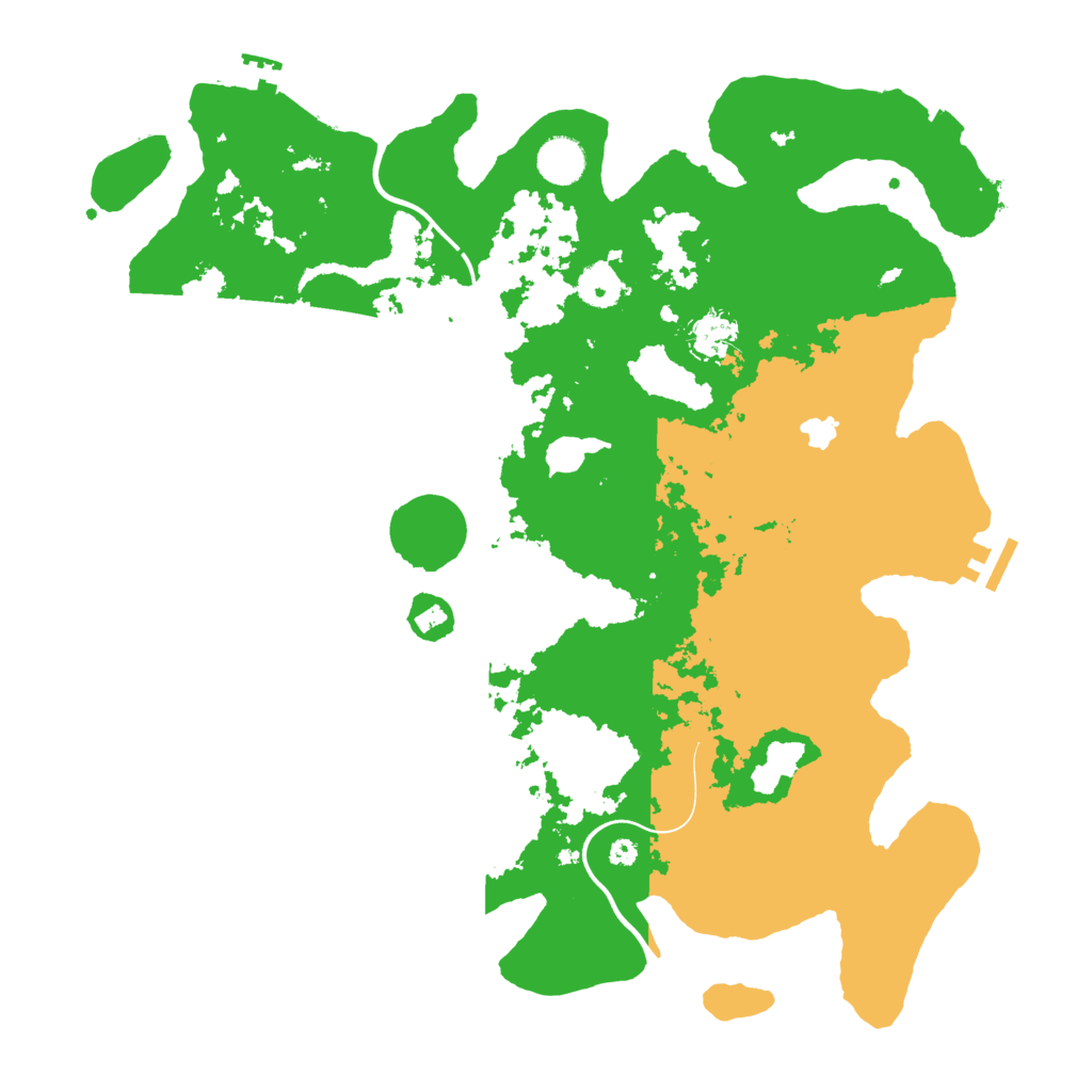 Biome Rust Map: Procedural Map, Size: 4000, Seed: 680080680