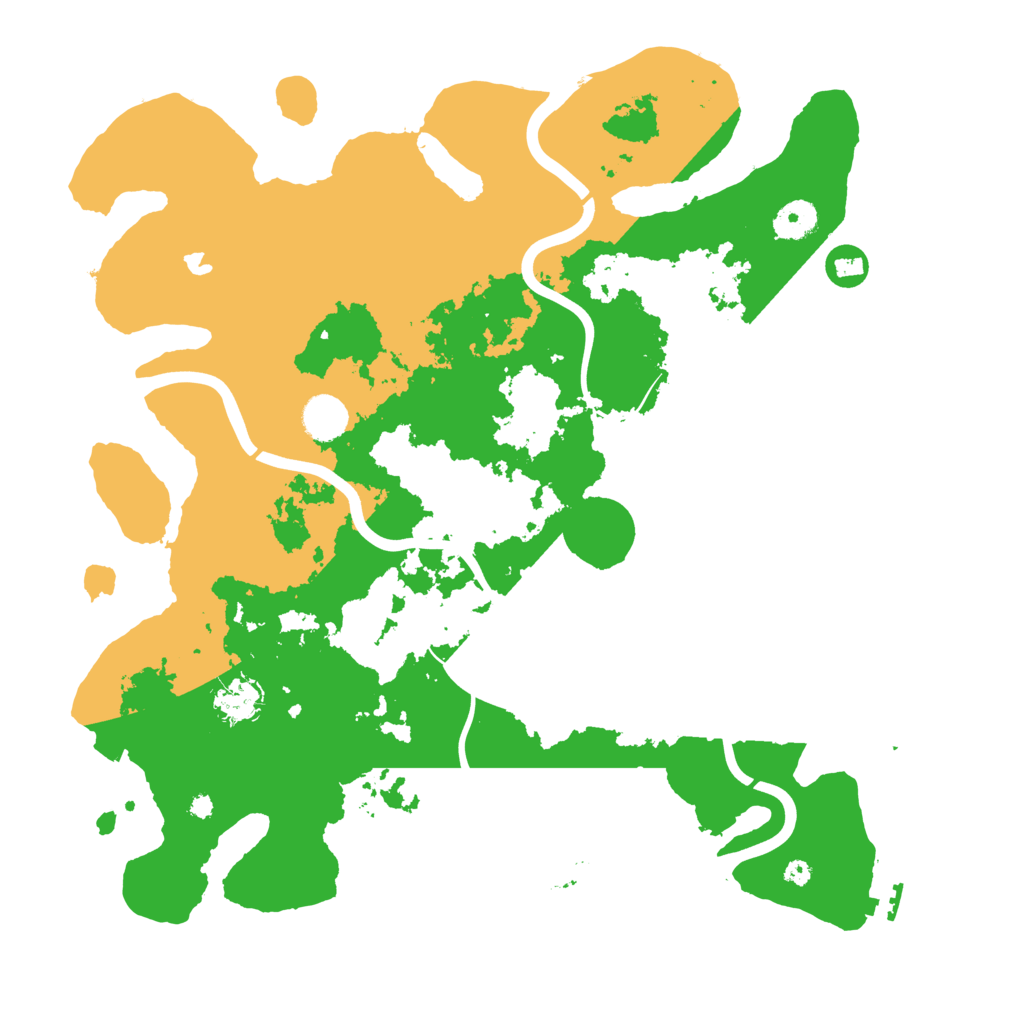 Biome Rust Map: Procedural Map, Size: 4000, Seed: 742324141