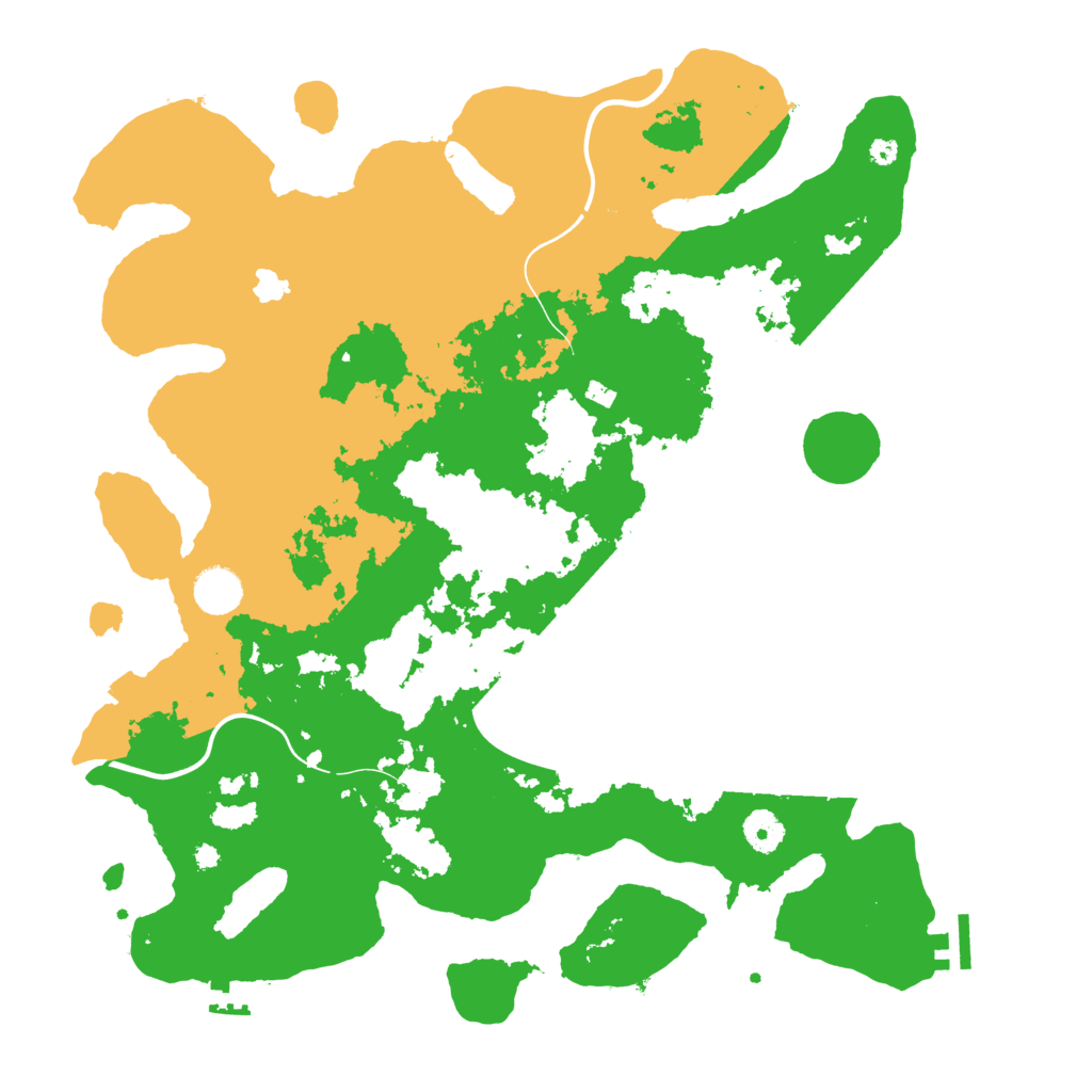 Biome Rust Map: Procedural Map, Size: 4000, Seed: 742324141