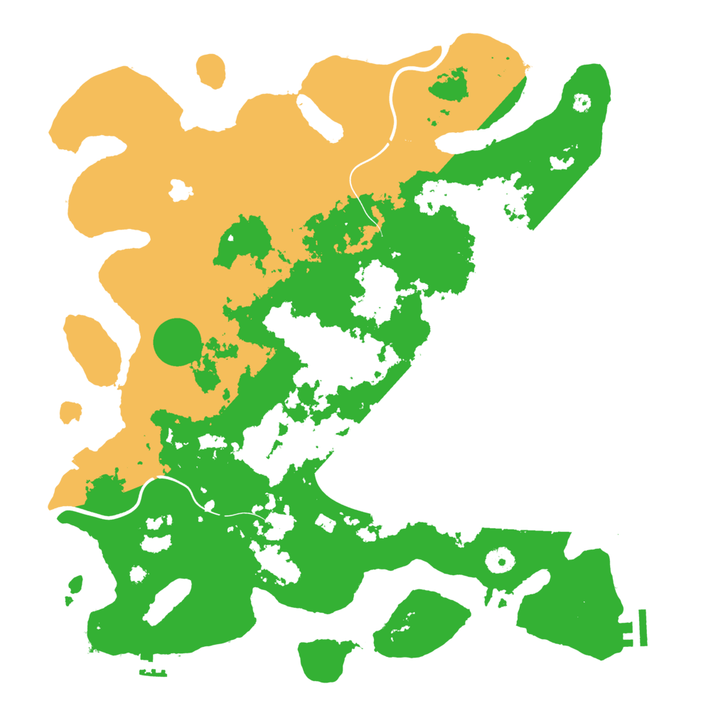 Biome Rust Map: Procedural Map, Size: 4000, Seed: 742324141