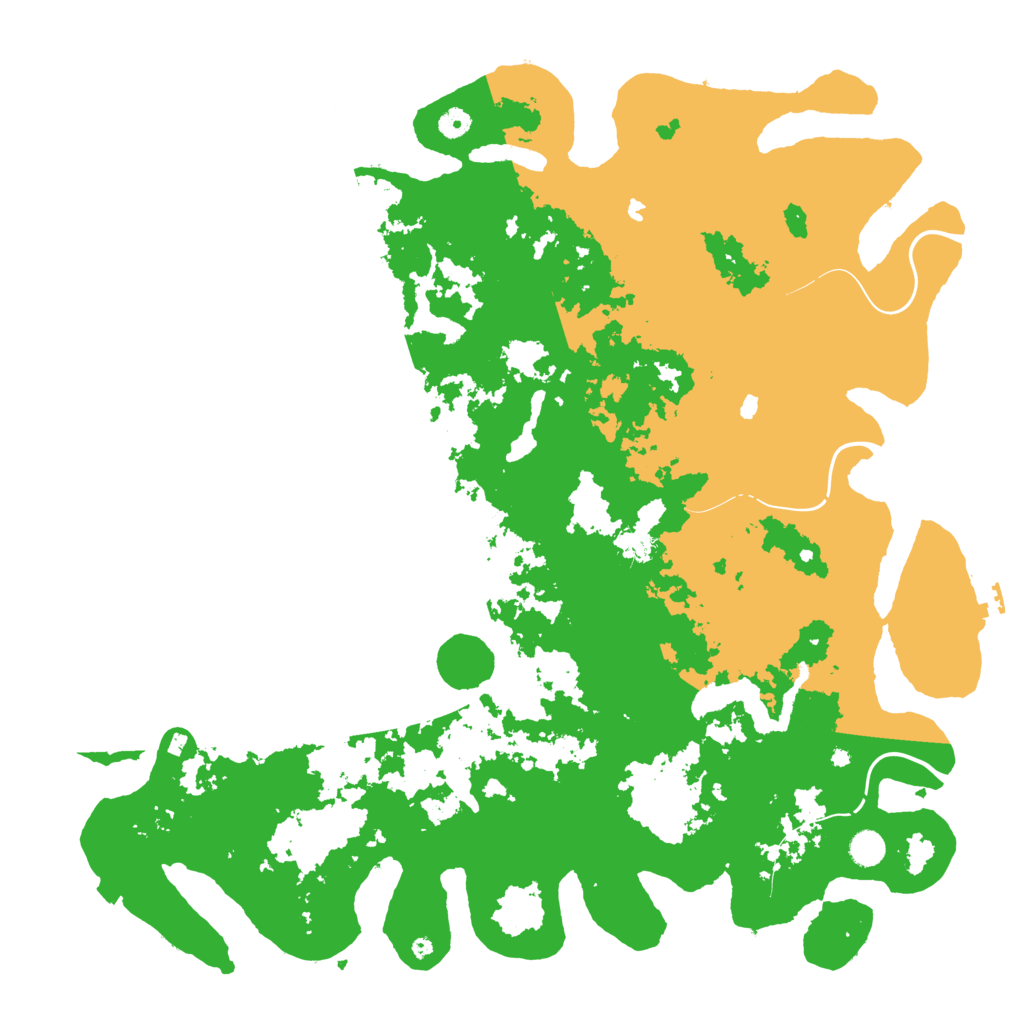 Biome Rust Map: Procedural Map, Size: 5000, Seed: 1730131851