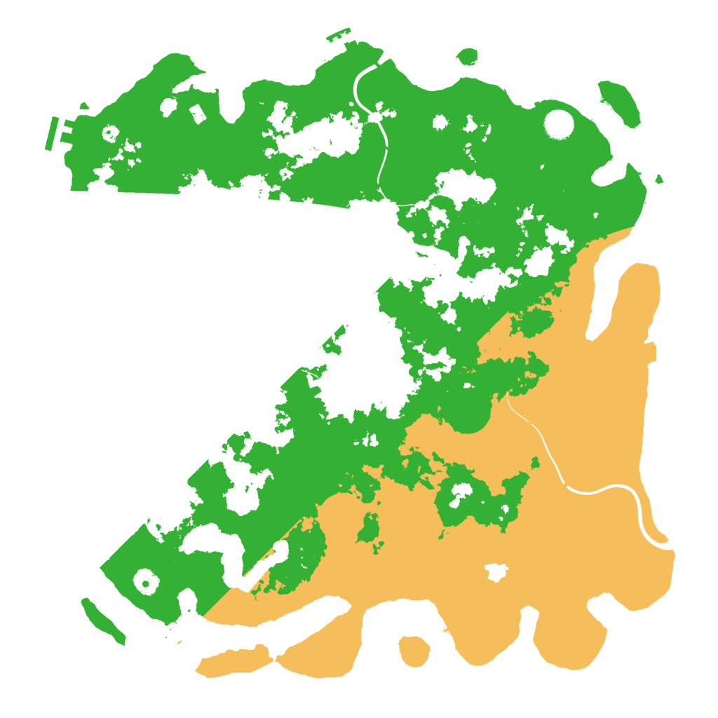 Biome Rust Map: Procedural Map, Size: 4250, Seed: 1006528973