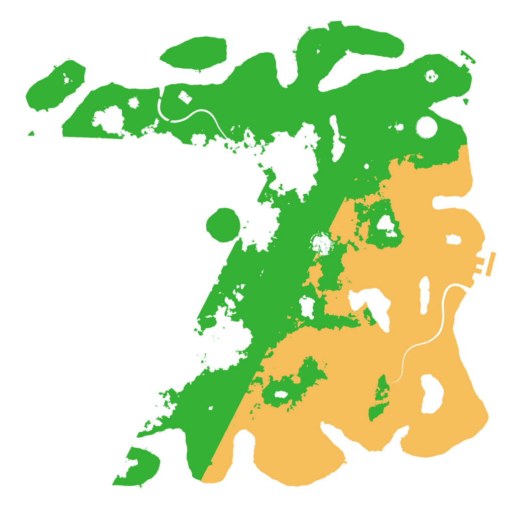 Biome Rust Map: Procedural Map, Size: 4250, Seed: 702180818