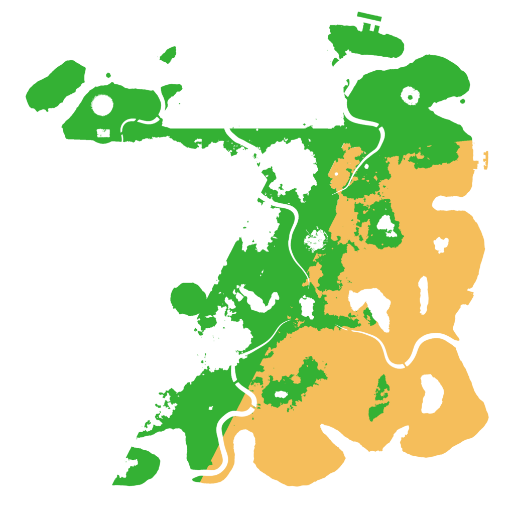 Biome Rust Map: Procedural Map, Size: 4250, Seed: 702180818