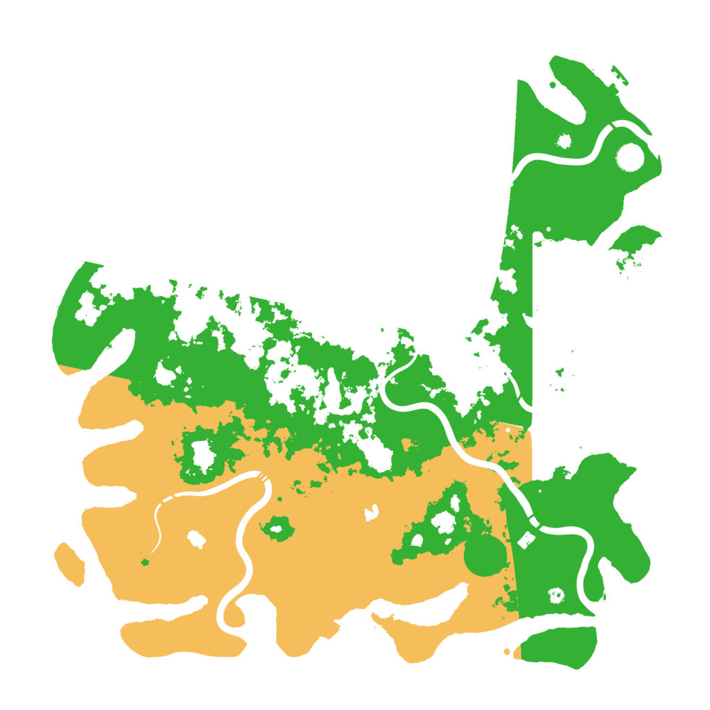 Biome Rust Map: Procedural Map, Size: 4500, Seed: 844845975