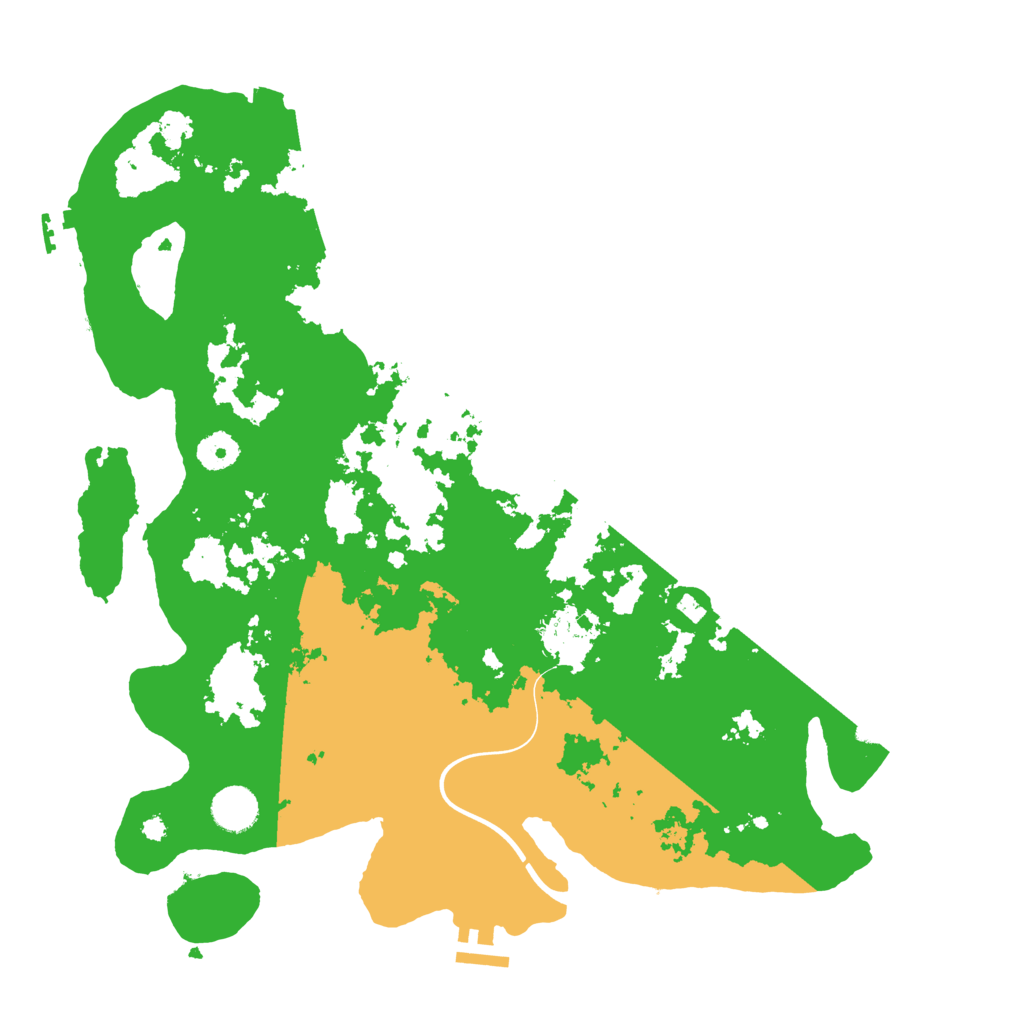 Biome Rust Map: Procedural Map, Size: 3900, Seed: 1330