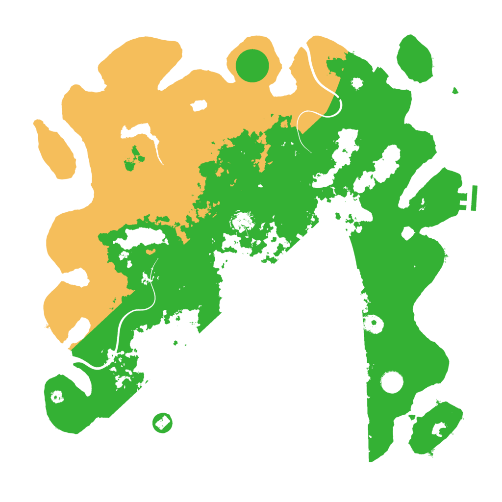 Biome Rust Map: Procedural Map, Size: 4000, Seed: 1497080774