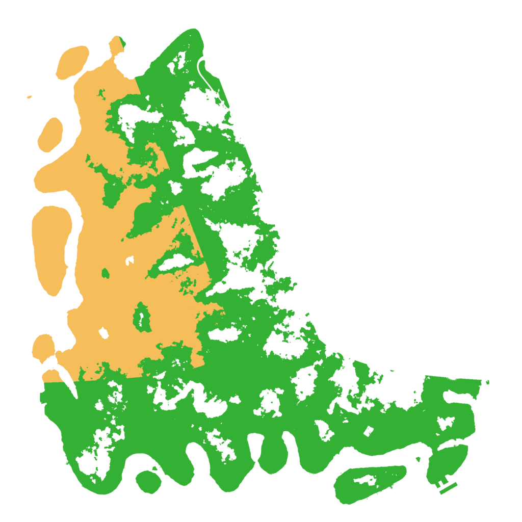 Biome Rust Map: Procedural Map, Size: 5500, Seed: 692859304