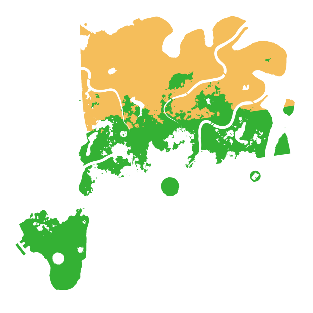 Biome Rust Map: Procedural Map, Size: 4675, Seed: 50000