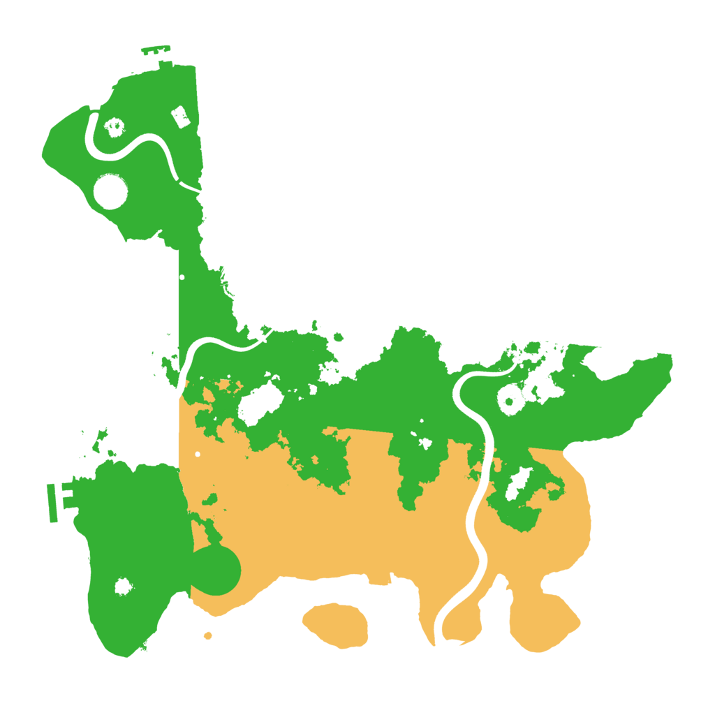 Biome Rust Map: Procedural Map, Size: 3750, Seed: 1485902488