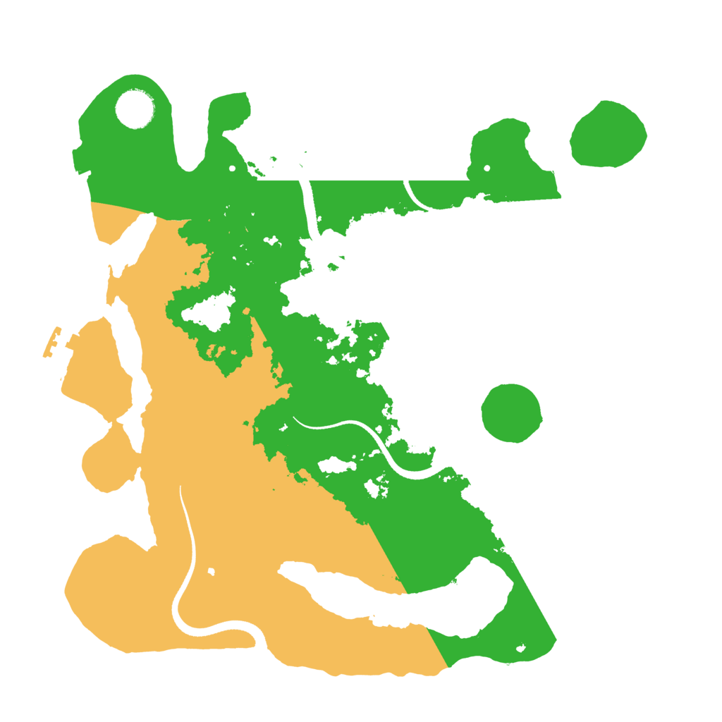 Biome Rust Map: Procedural Map, Size: 3300, Seed: 1450384892