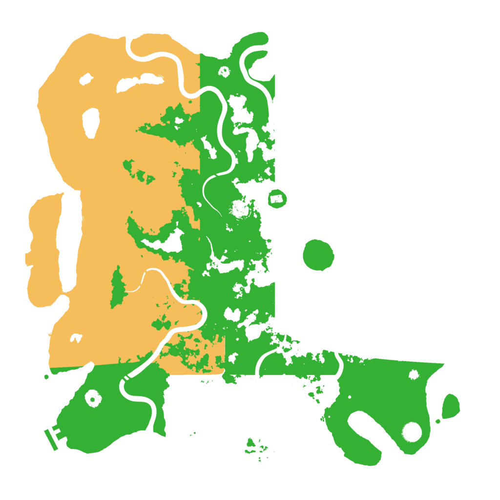 Biome Rust Map: Procedural Map, Size: 4500, Seed: 138978355