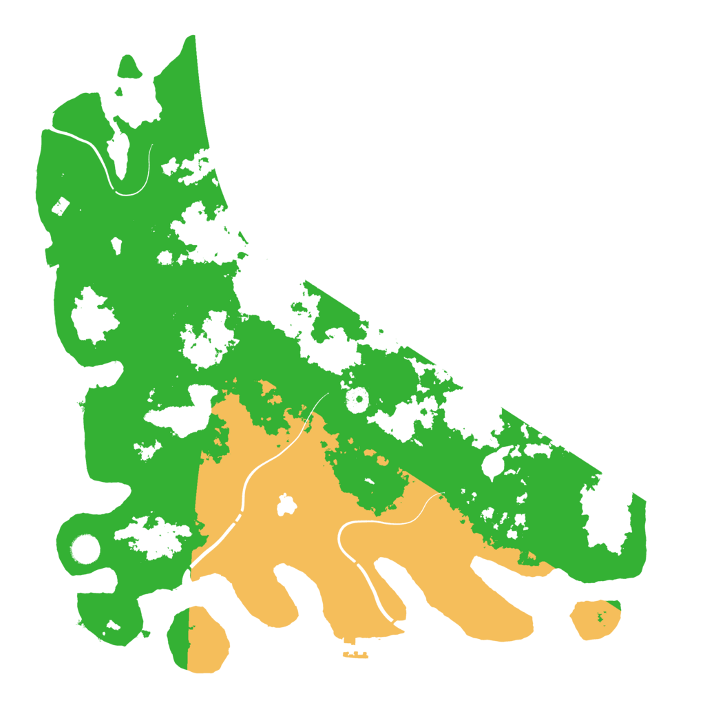 Biome Rust Map: Procedural Map, Size: 4250, Seed: 25944452