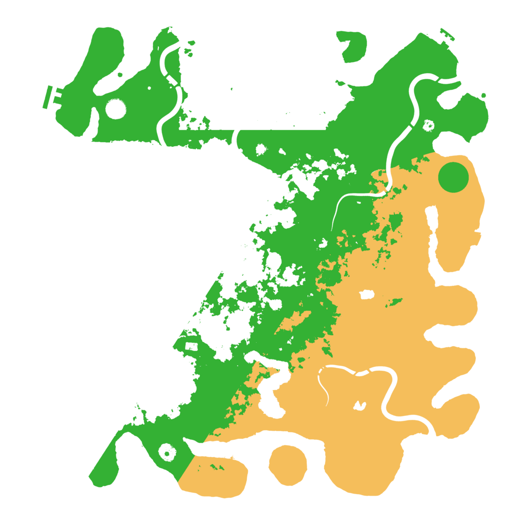 Biome Rust Map: Procedural Map, Size: 4500, Seed: 583218684