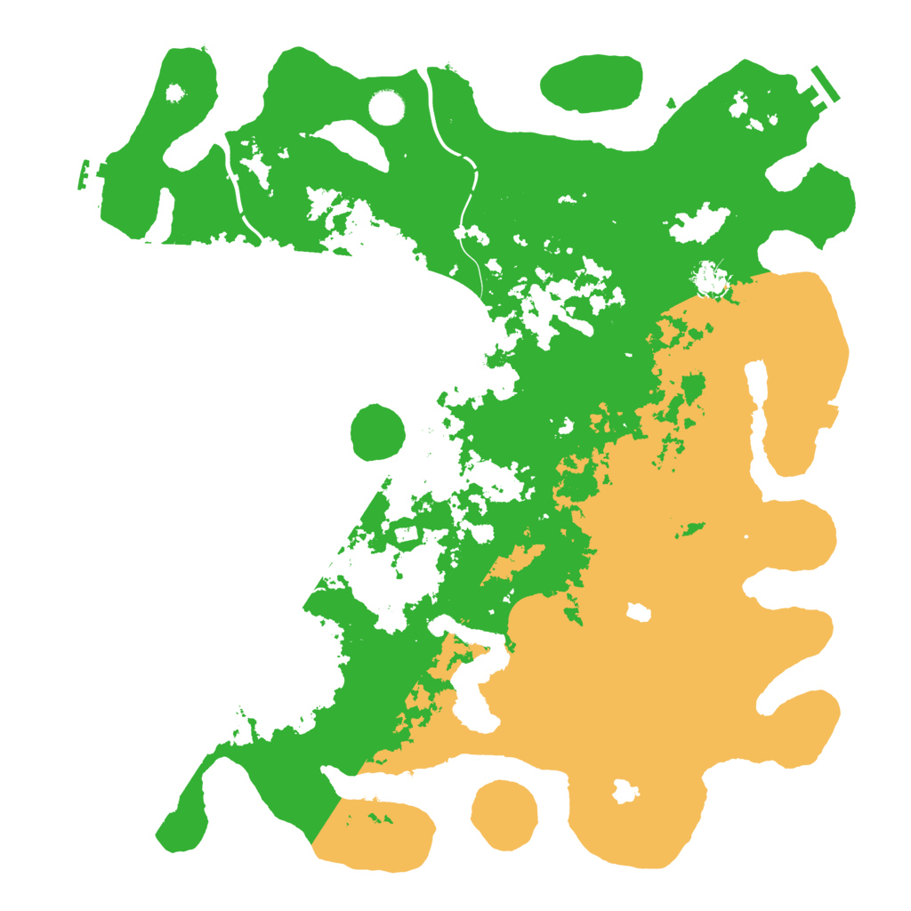 Biome Rust Map: Procedural Map, Size: 4500, Seed: 583218684