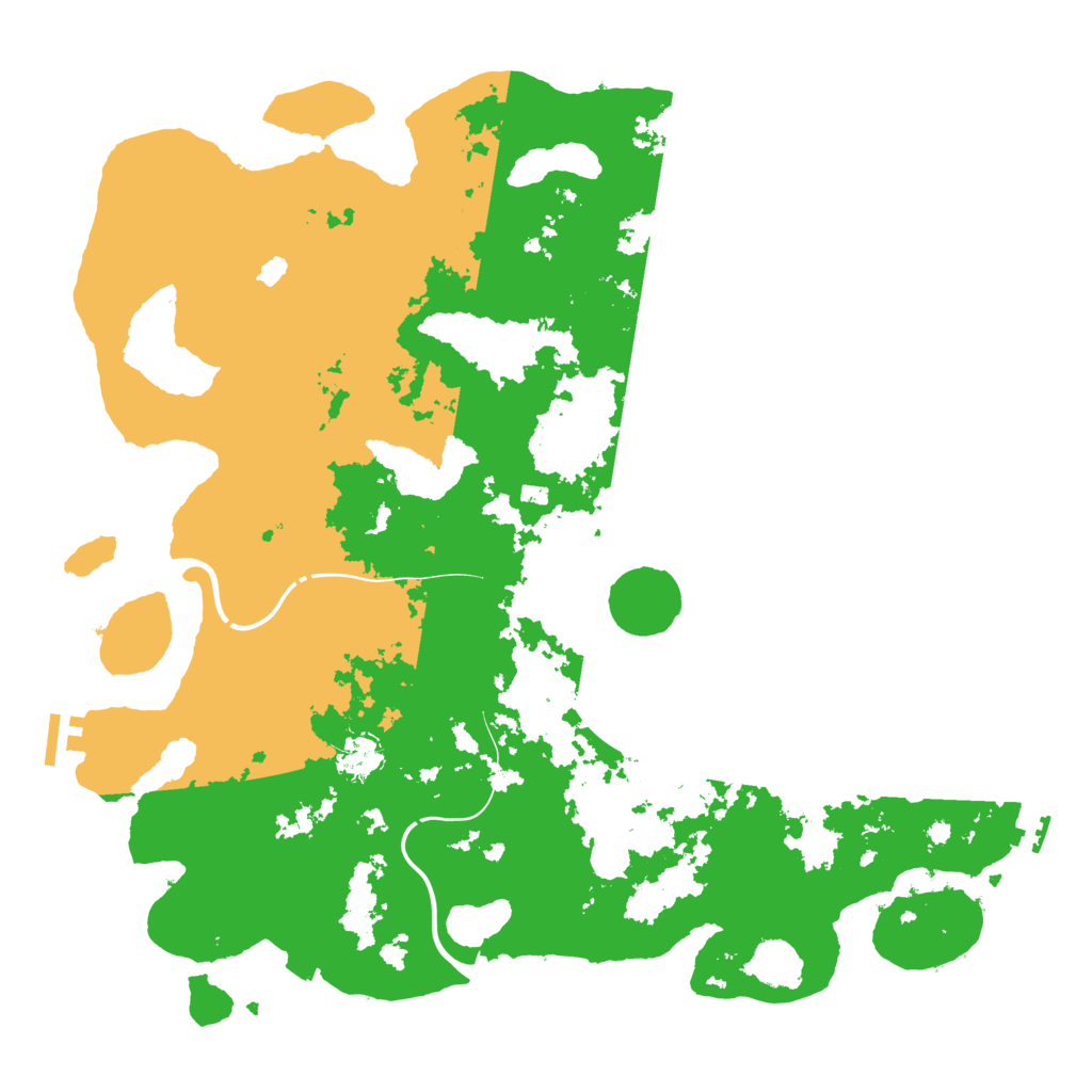 Biome Rust Map: Procedural Map, Size: 4250, Seed: 326302620