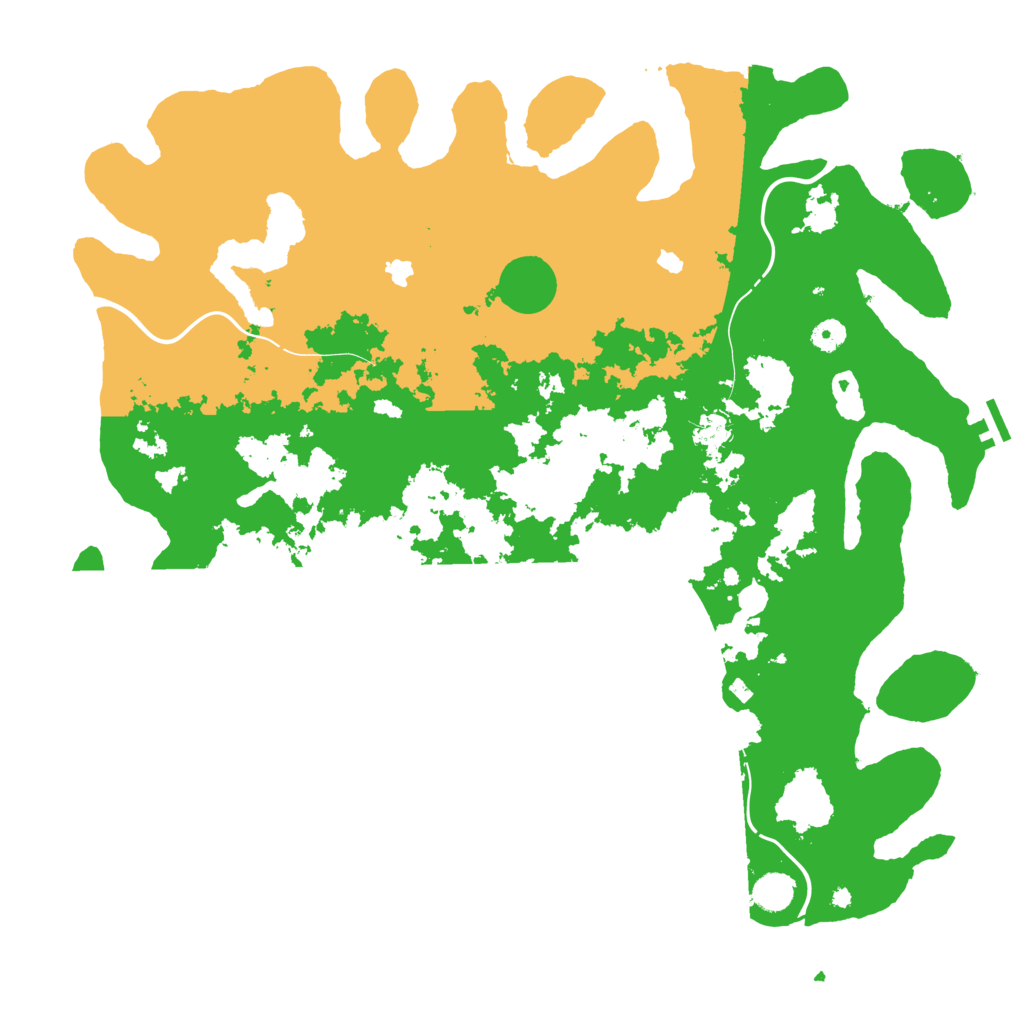 Biome Rust Map: Procedural Map, Size: 4700, Seed: 2066598733