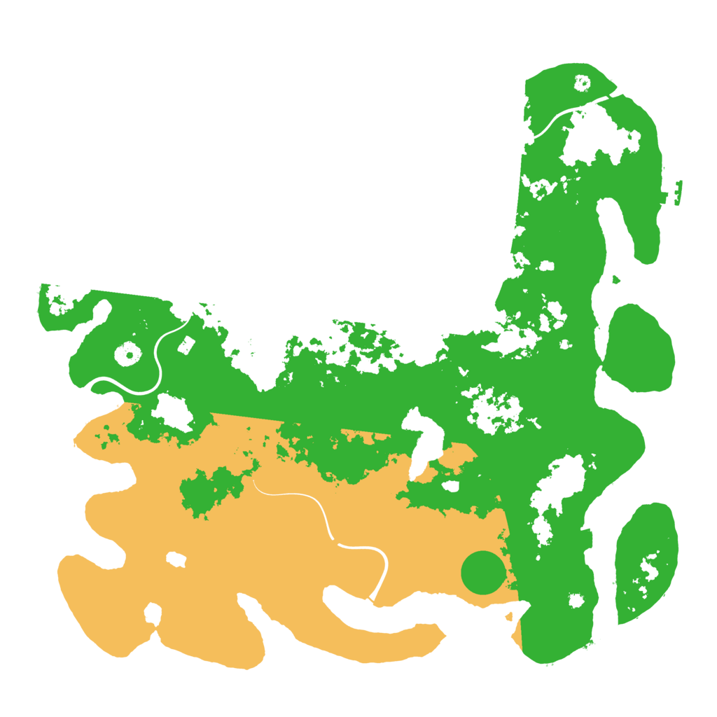 Biome Rust Map: Procedural Map, Size: 4300, Seed: 286129669