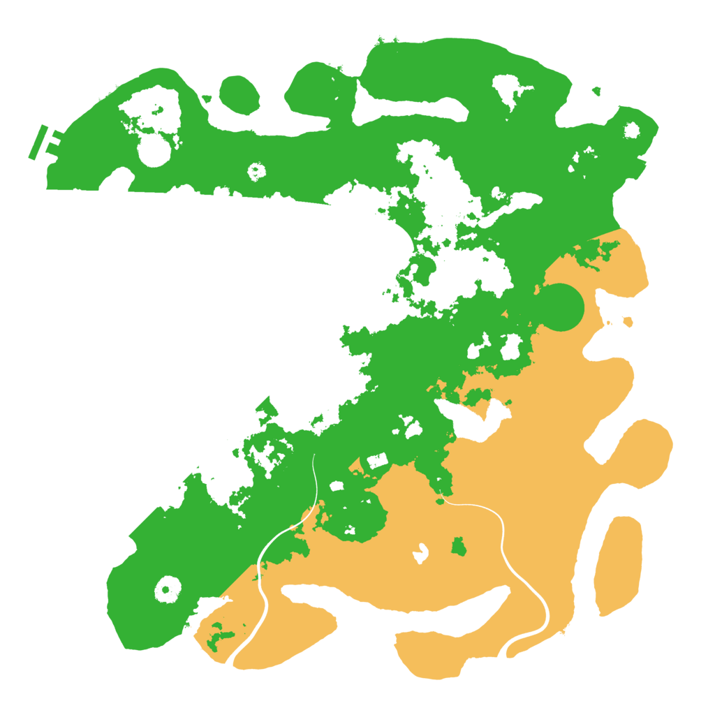 Biome Rust Map: Procedural Map, Size: 4000, Seed: 832738198