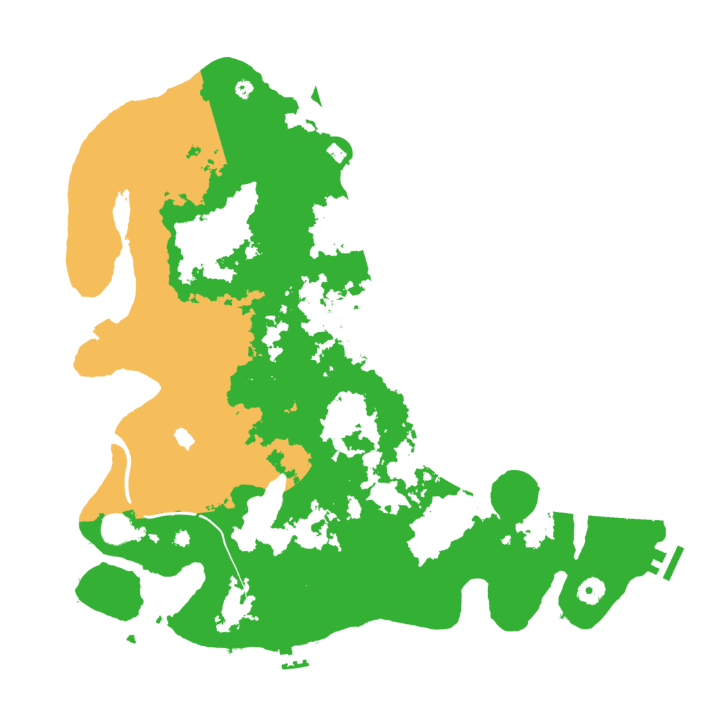 Biome Rust Map: Procedural Map, Size: 4000, Seed: 227037892