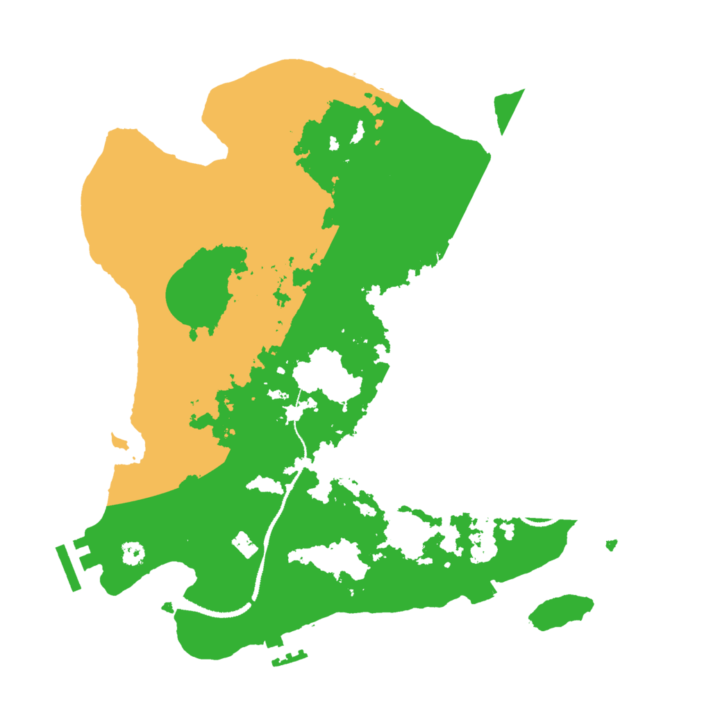 Biome Rust Map: Procedural Map, Size: 3000, Seed: 992759613