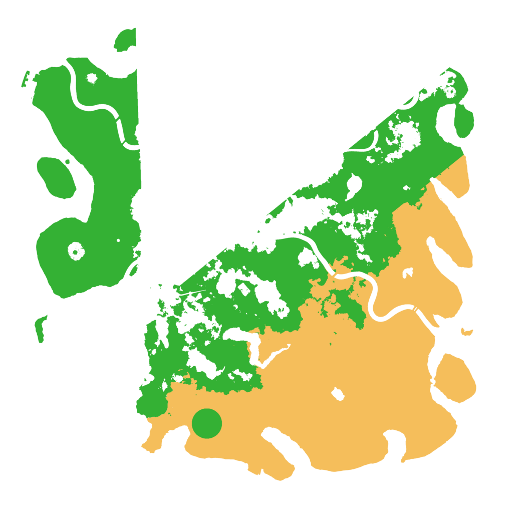 Biome Rust Map: Procedural Map, Size: 4500, Seed: 82656982