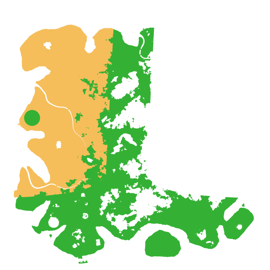 Biome Rust Map: Procedural Map, Size: 4500, Seed: 1144422802