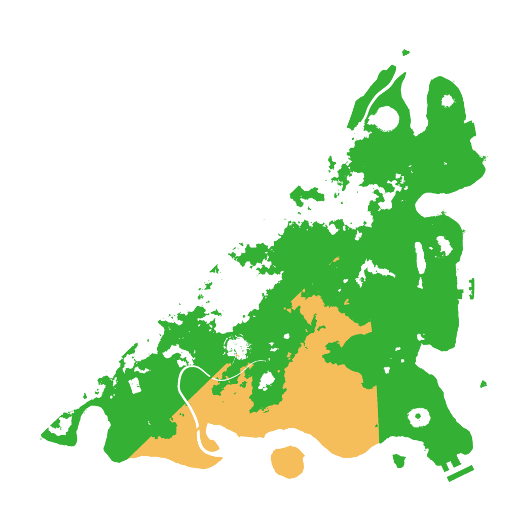 Biome Rust Map: Procedural Map, Size: 3750, Seed: 1884428921